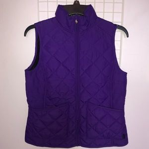 Ralph Lauren royal purple vest